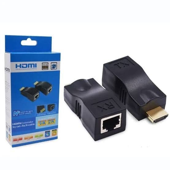 مُمدِّد HDMI لمسافة 30 متر عبر Cat5e/Cat6
